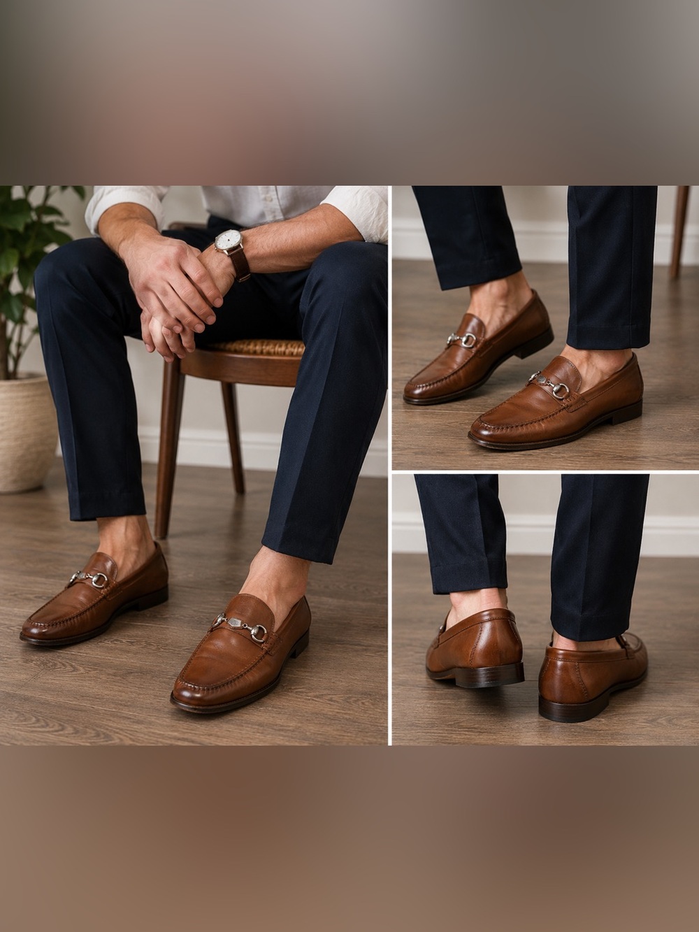 lorenzo Brown‎ Leather Bit Loafers